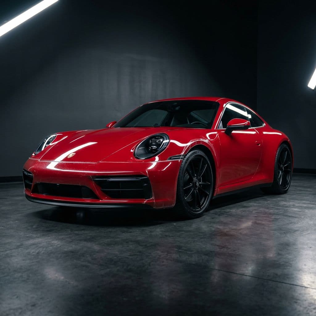 Porsche PPF kaplama - spor araç boya koruma filmi