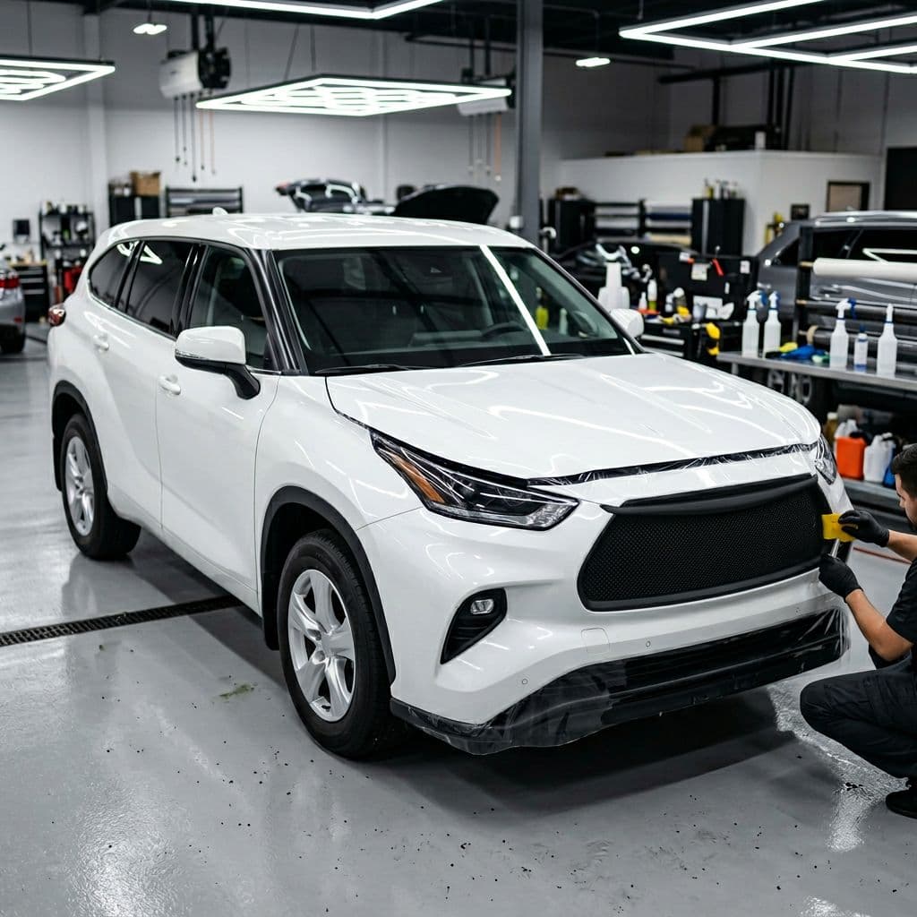 Toyota PPF kaplama - SUV boya koruma filmi uygulaması